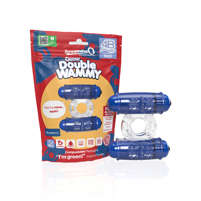Screaming O 4B Double Wammy Cock Ring Enhancer