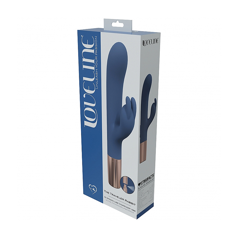 LoveLine Traveler Rabbit Vibe Rechargeable Splashproof