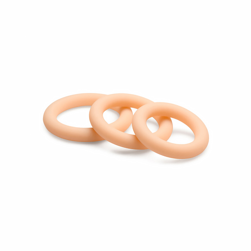 Jock Silicone Cock Ring 3-Piece Set – Choose Color
